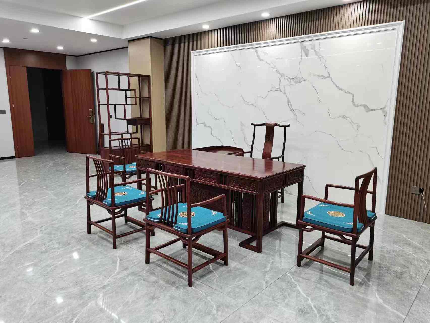 中式红木茶室家具