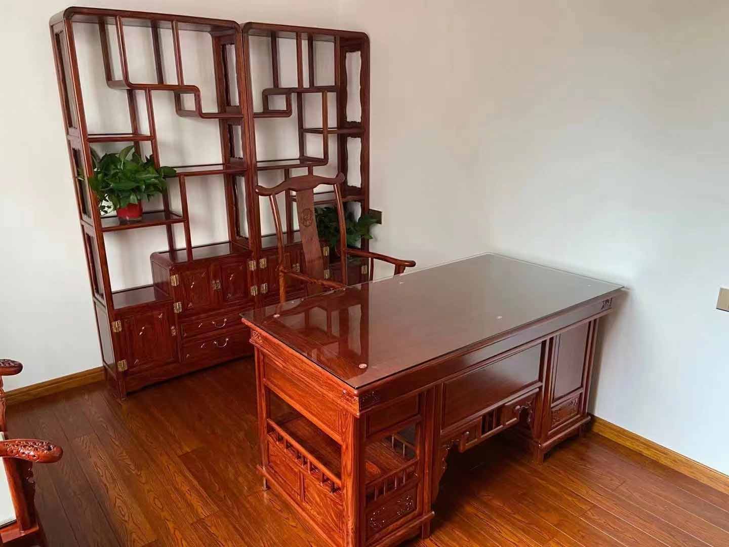 中式红木书房家具