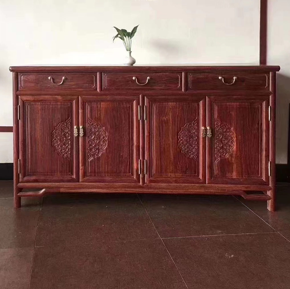 中式红木餐边柜